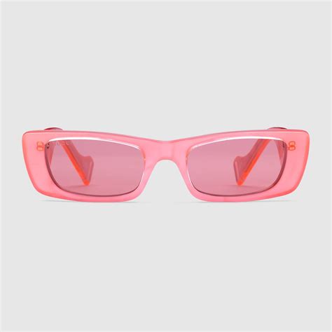 square and rectangle gucci sunglasses|Gucci rectangle sunglasses women.